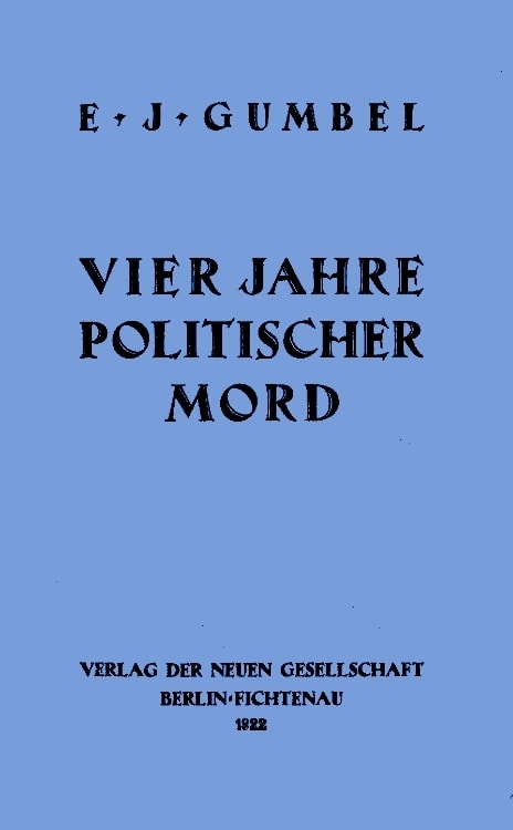 Vier Jahre Politischer Mord