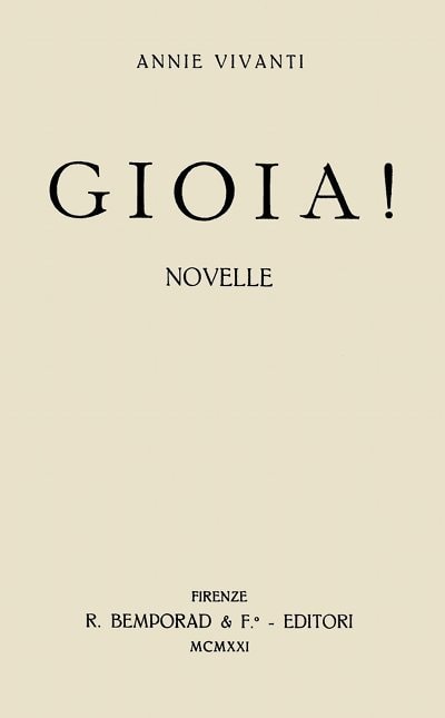 Gioia!
