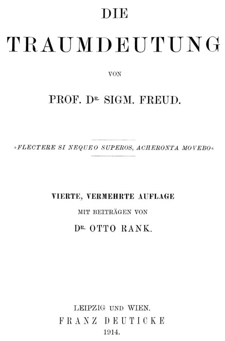 Die Traumdeutung