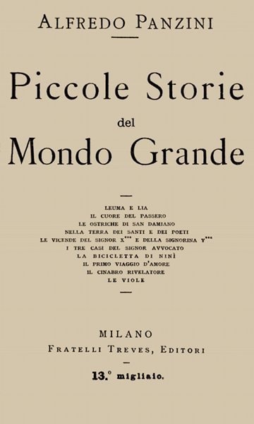 Piccole Storie Del Mondo Grande