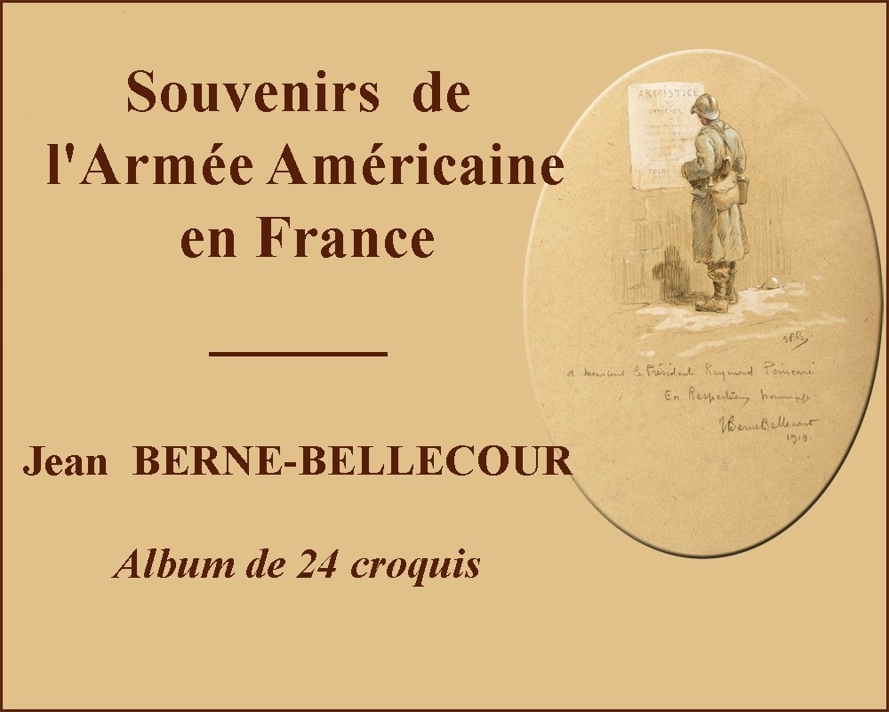 Souvenirs De L'armée Américaine En Francesouvenir of the American Army in France