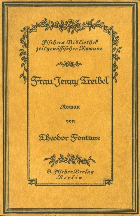 Frau Jenny Treibel: Roman Aus Der Berliner Gesellschaft