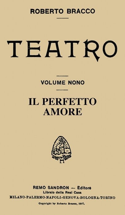 Il Perfetto Amore: Dialogo in Tre Atti