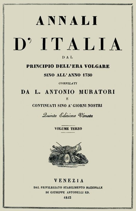 Annali D'italia, Vol. 3dal Principio Dell'era Volgare Sino All'anno 1750
