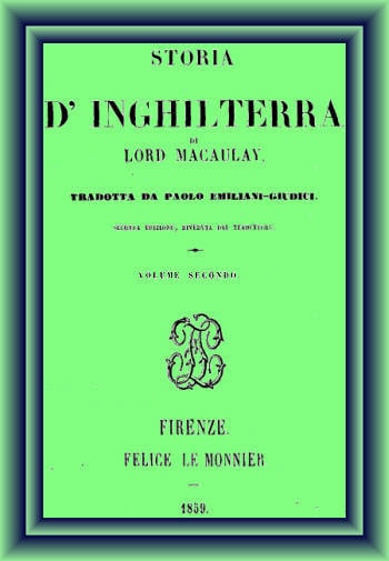 Storia D'inghilterra, Vol 2