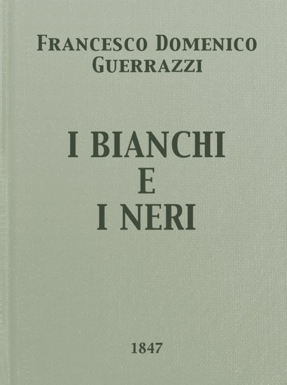 I Bianchi E I Neri: Dramma
