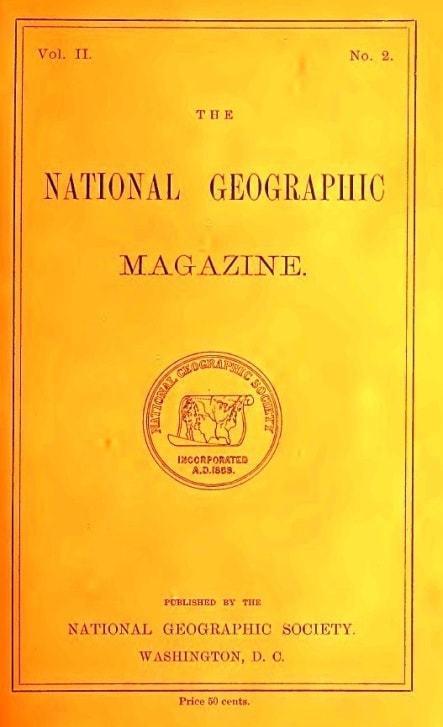 The National Geographic Magazine, Vol. II., No. 2, May, 1890