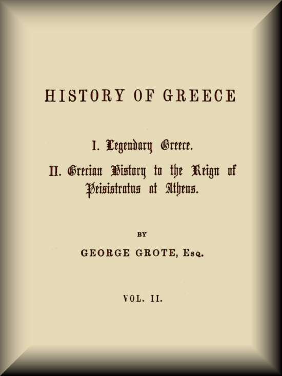 History of Greece, Volume 02 (of 12)