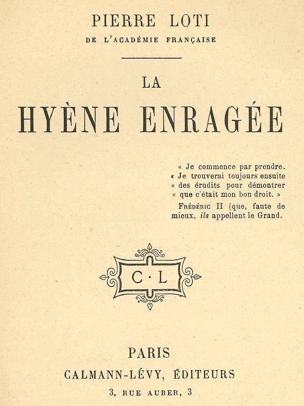 La Hyène Enragée