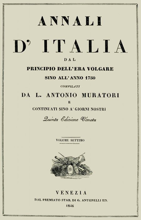 Annali D'italia, Vol. 7dal Principio Dell'era Volgare Sino All'anno 1750