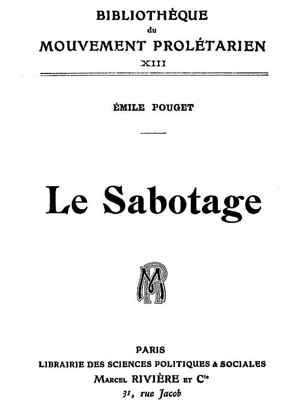 Le Sabotage