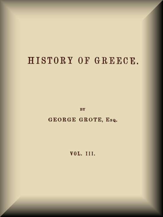 History of Greece, Volume 03 (of 12)