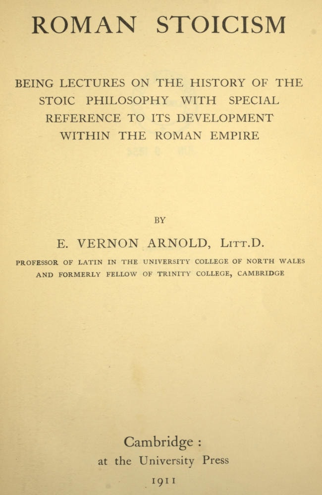 Roman Stoicism
