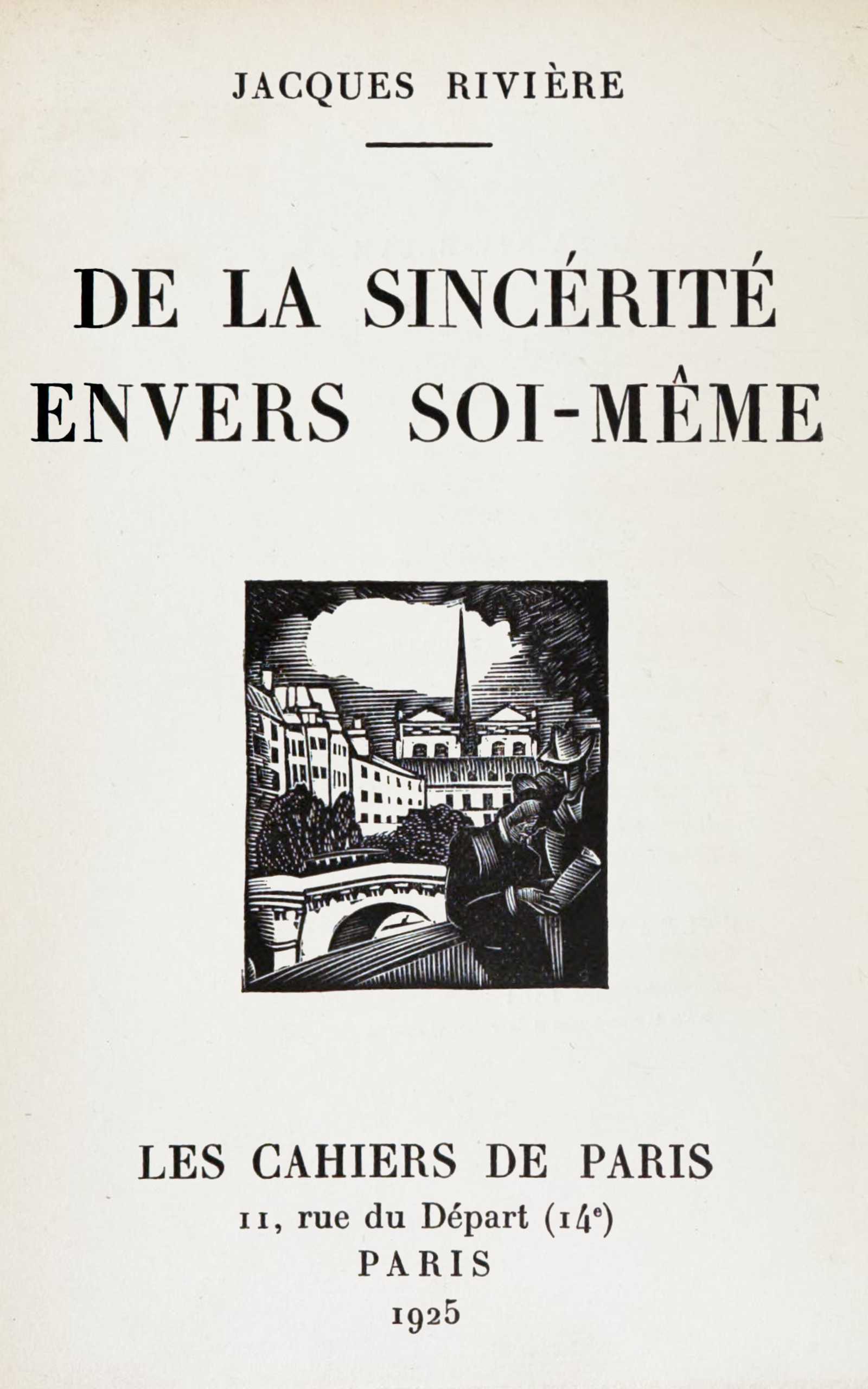 De La Sincérité Envers Soi-Même