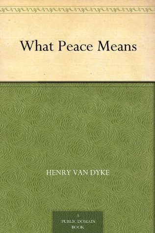 What Peace Means