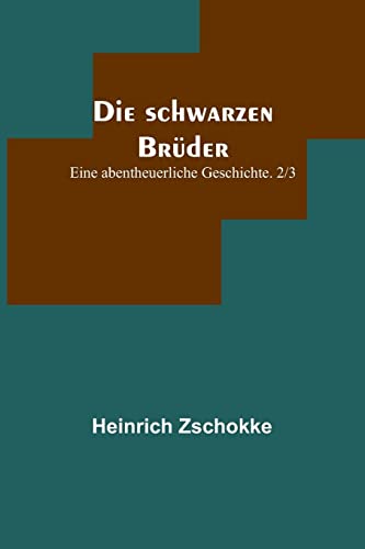 Die Schwarzen Brüder: Eine Abentheuerliche Geschichte. 2/3