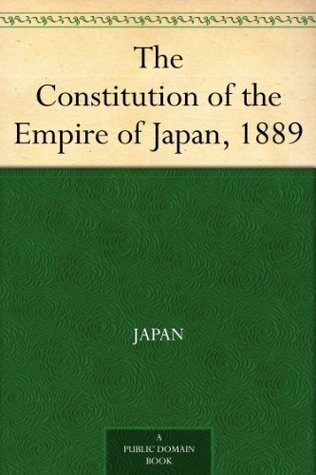 The Constitution of the Empire of Japan, 1889