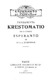 Fundamenta Krestomatio