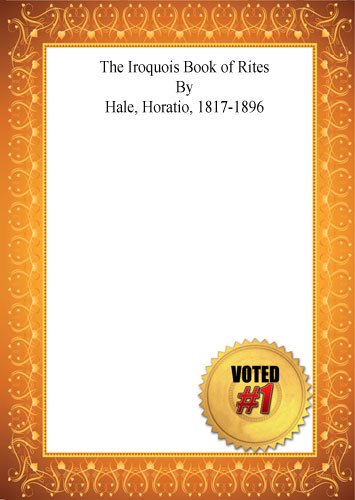 The Iroquois Book of Rites