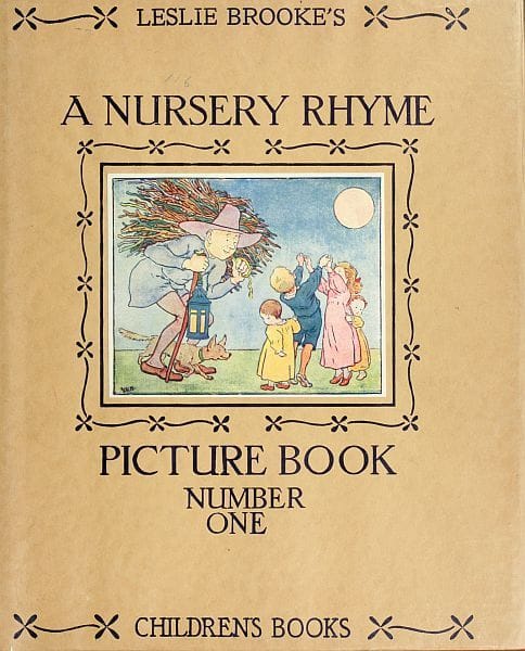 A Nursery Rhyme Picture Book: With Drawings in Colour and Black and White