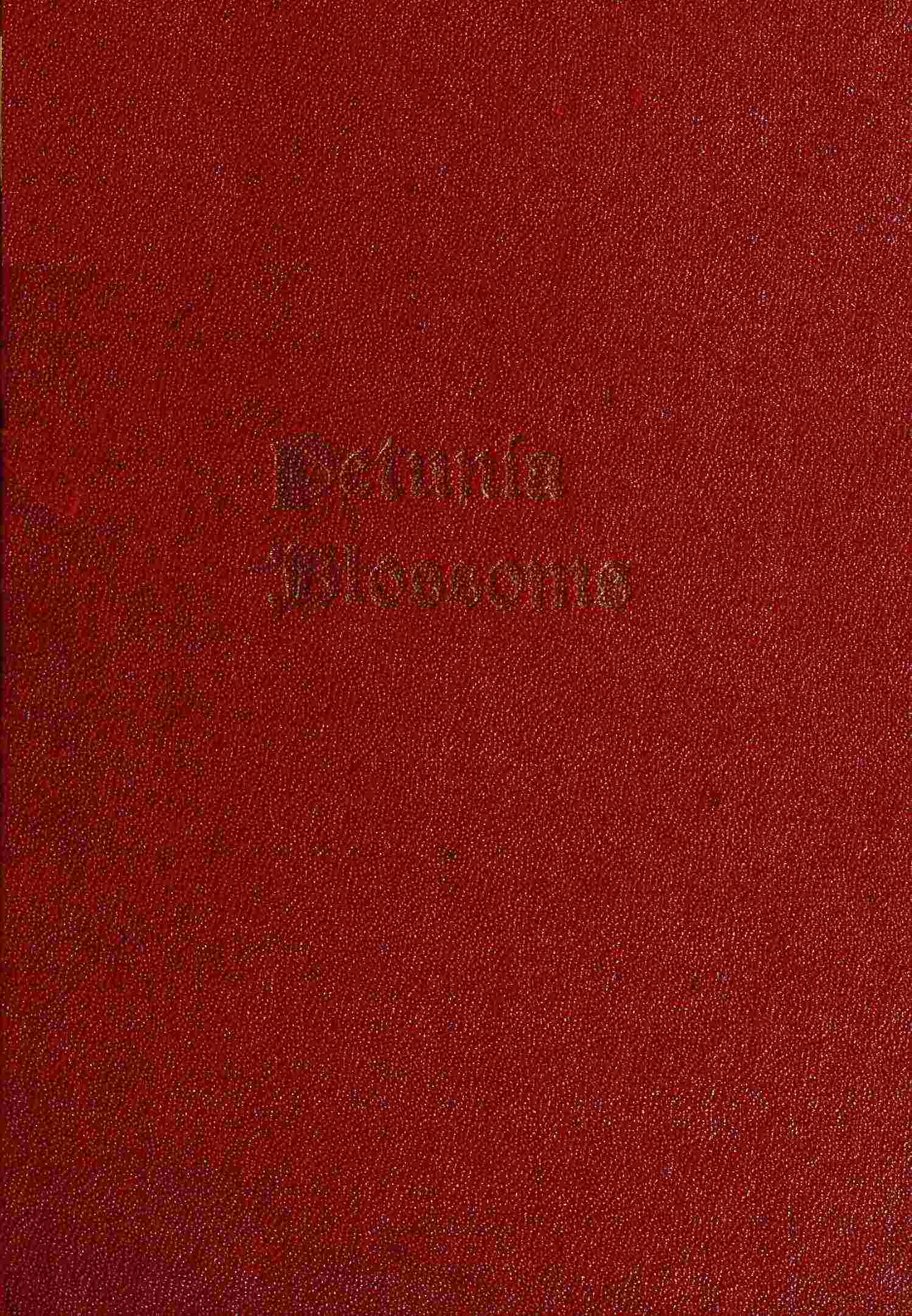 Petunia Blossoms: Ballads and Poems