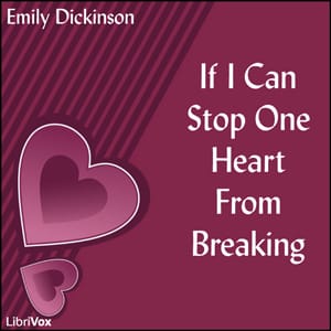 If I Can Stop One Heart From Breaking