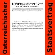 Staatsvertrag betreffend die Wiederherstellung eines unabhängigen und demokratischen Österreich