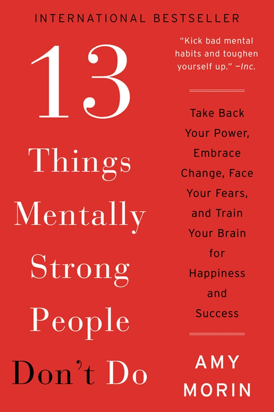 13 Things Mentally Strong People Don't Do (Comprehensive Summary)