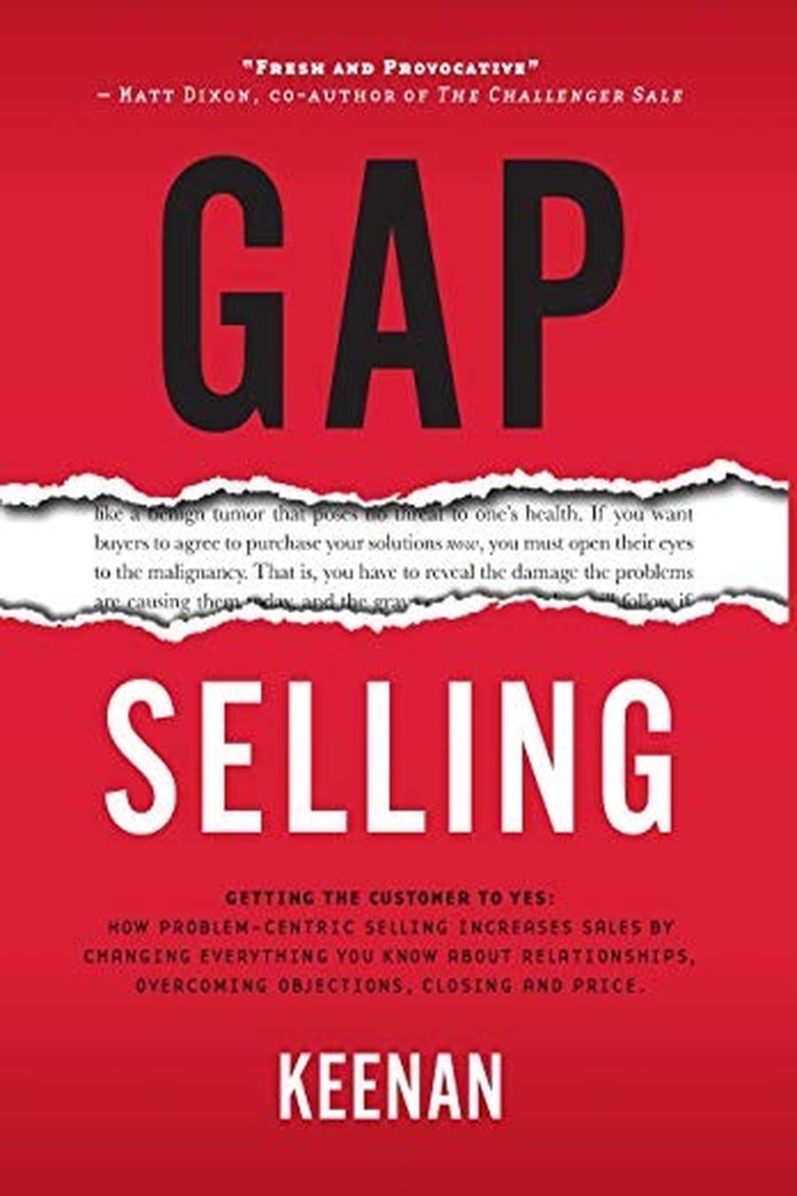 Gap Selling (Comprehensive Summary)