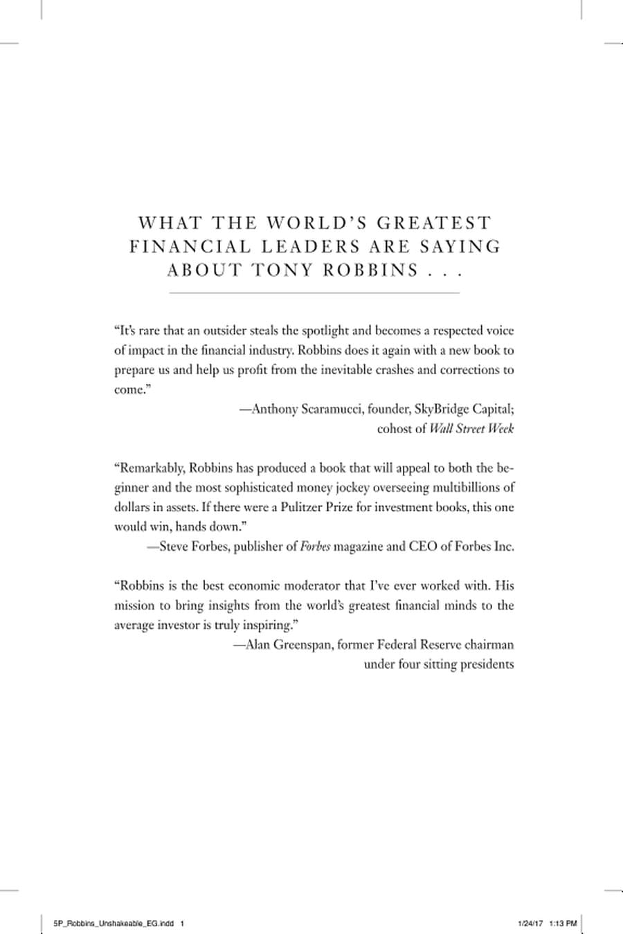 Unshakeable (Comprehensive Summary)