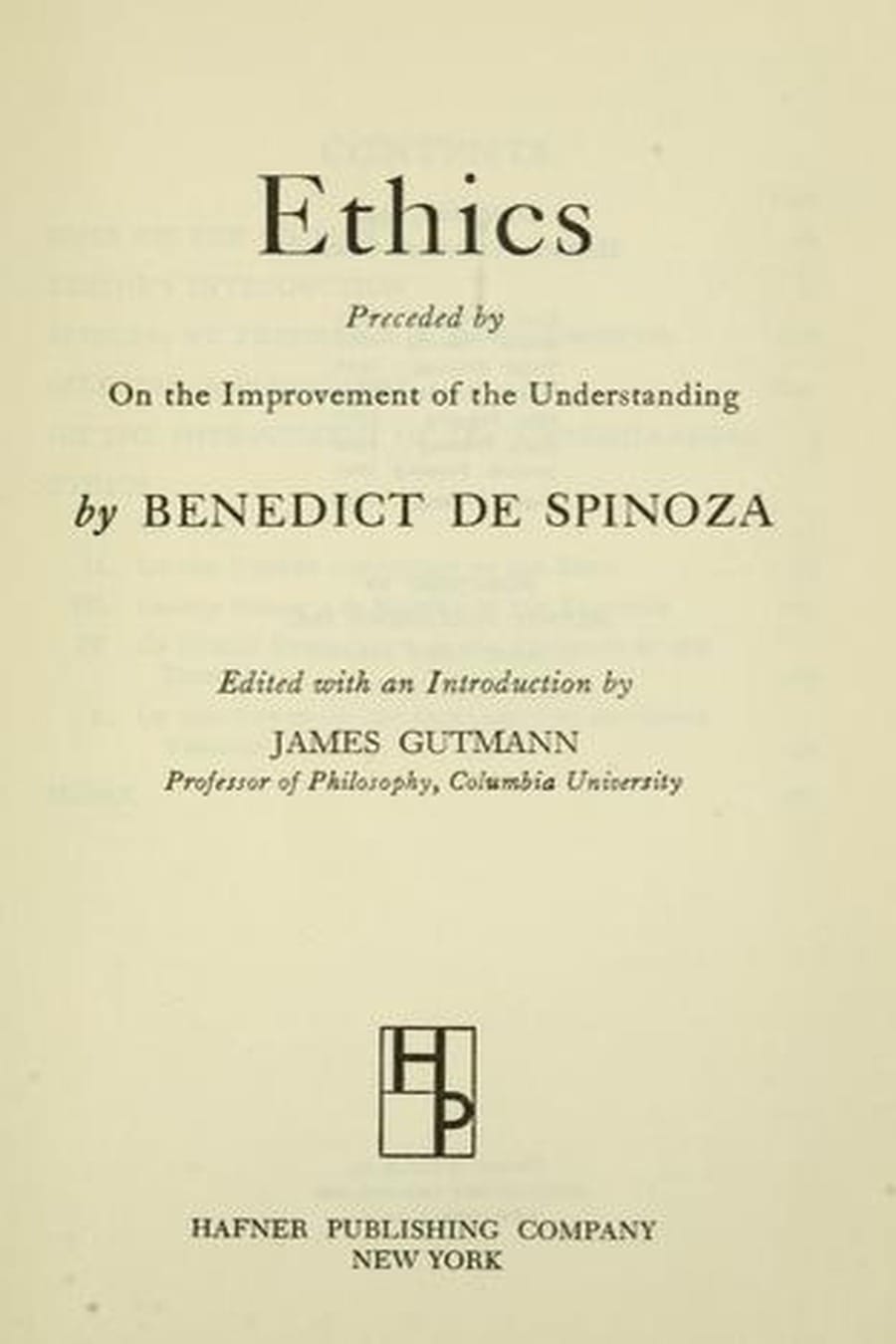 The Ethics (Comprehensive Summary)