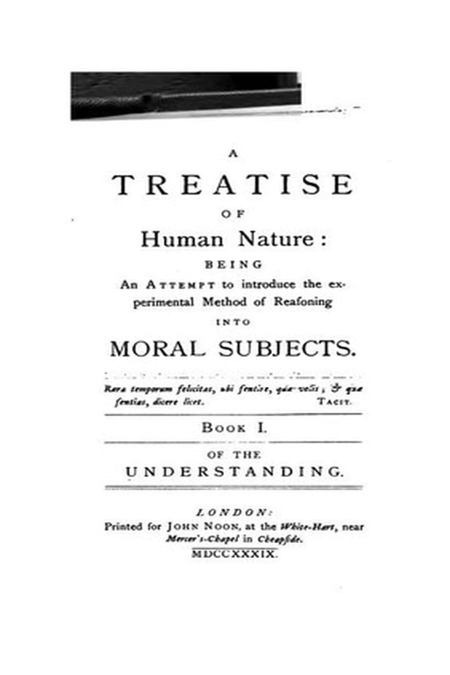 A Treatise of Human Nature (Comprehensive Summary)