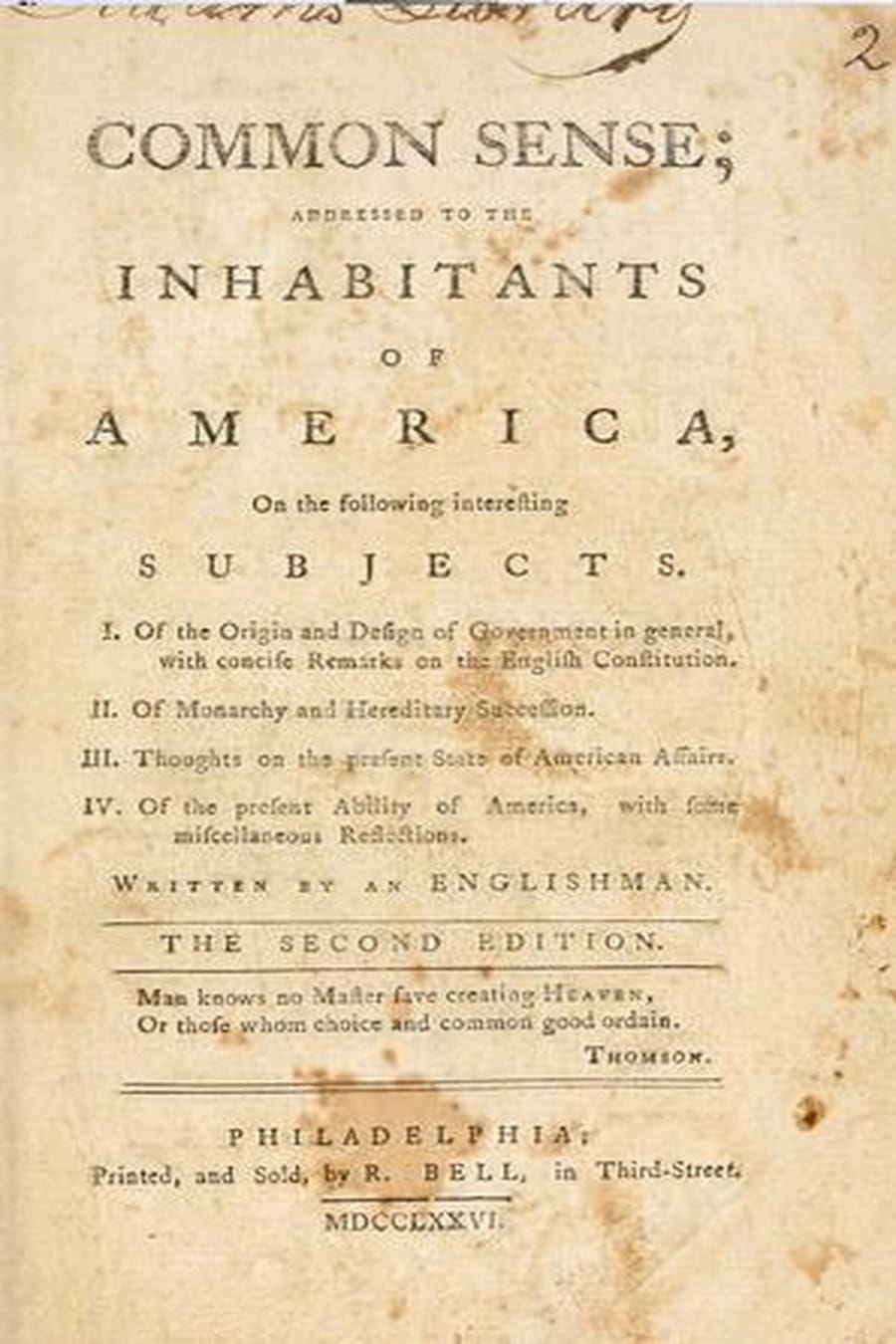 The Age Of Reason (Comprehensive Summary)