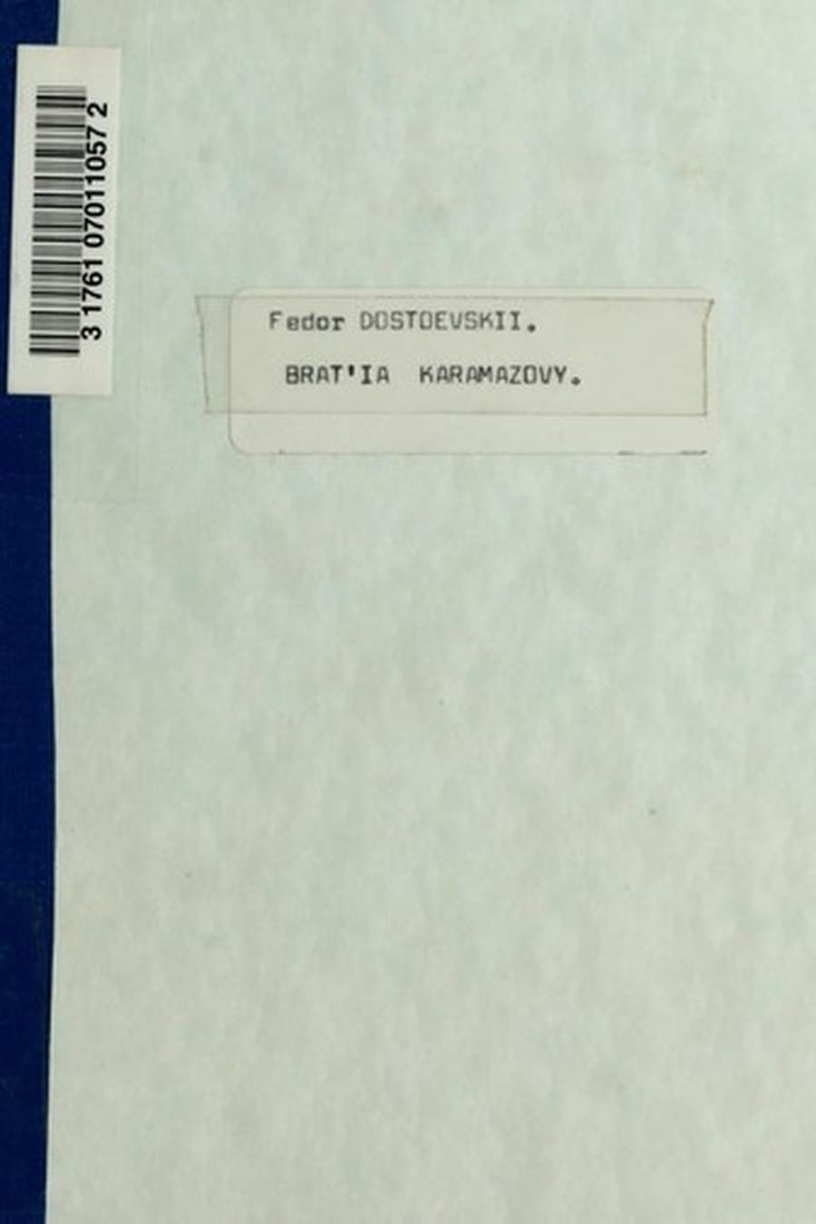 The Brothers Karamazov (Comprehensive Summary)
