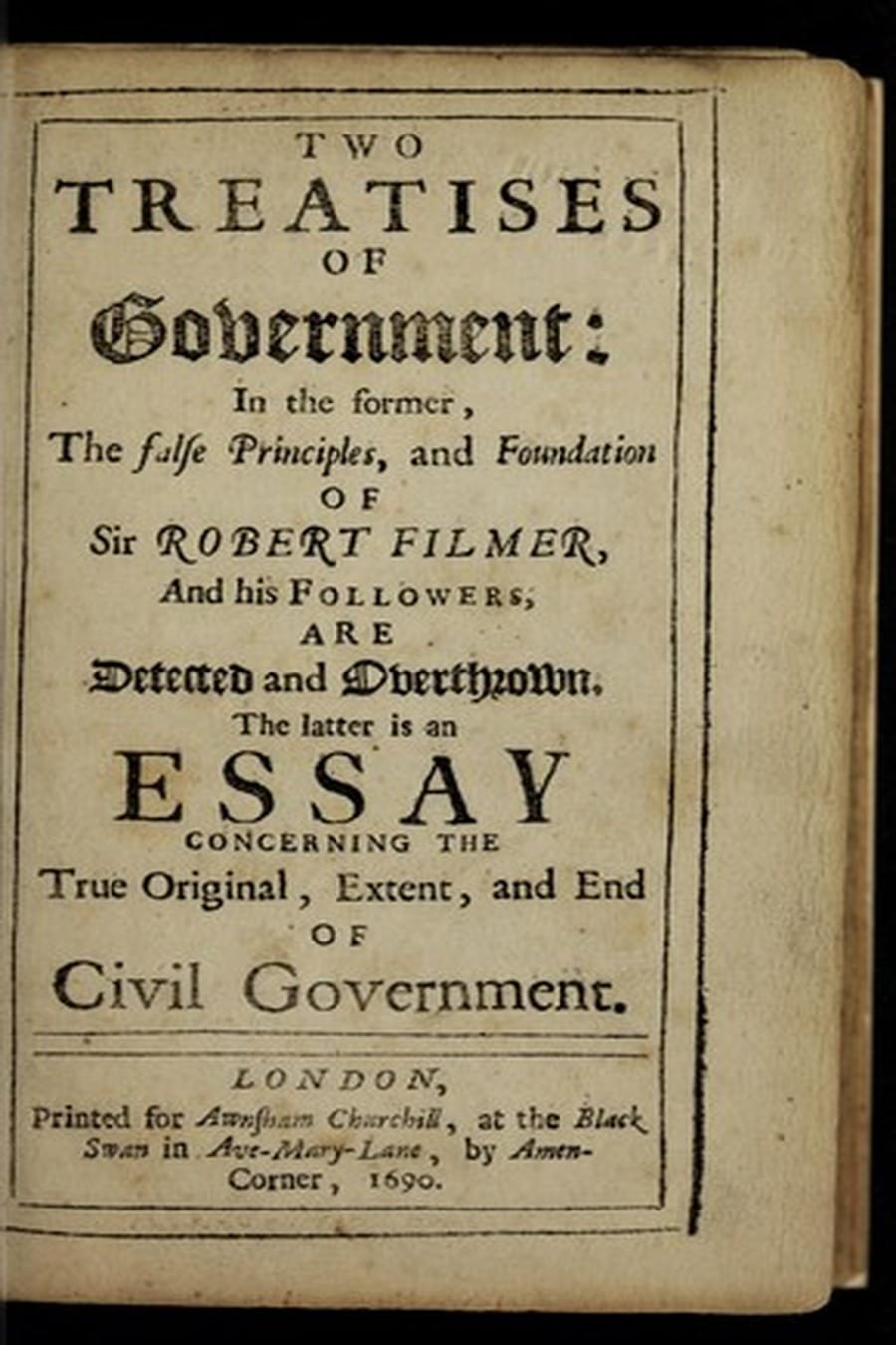 Two Treatises of Government (Comprehensive Summary)