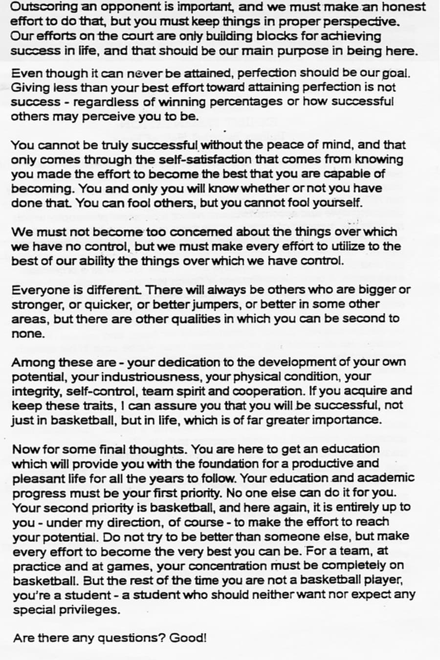 Wooden on Leadership: How to Create a Winning Organization (Comprehensive Summary)